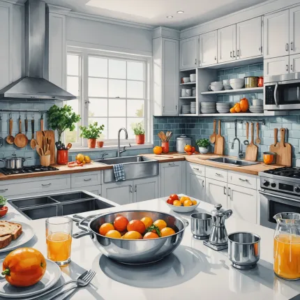 Идеальная организация кухни: как мерные стаканчики и пластиковые стаканчики меняют правила игры